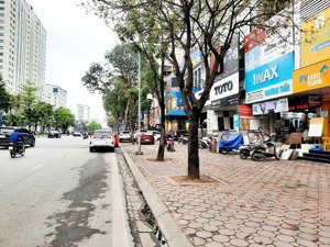 bán nhà mặt phố hoàng quốc việt - vỉa hè rộng, 7 tầng thang máy kd sầm uất đa dạng giá bán 35 tỷ