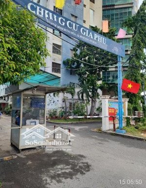 chung cư gia phú - kế aeon tân phú - đã có sổ - 65m2 - 2pn - tầng 3 - giá rẻ