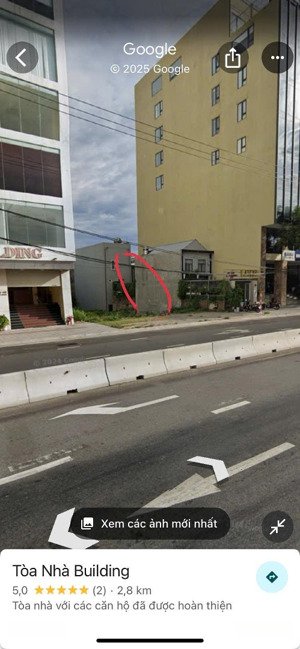 bán lô mặt tiền đường ngô quyền ngay cầu sông hàn đà nẵng. giá đầu tư