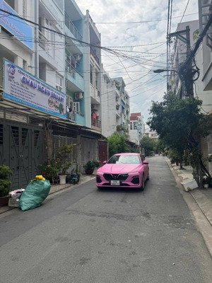 nhà đẹp 4tầng hẻm ô tô thông 8m ngay chợ an nhơn lê đức thọ p6 gv 9xx