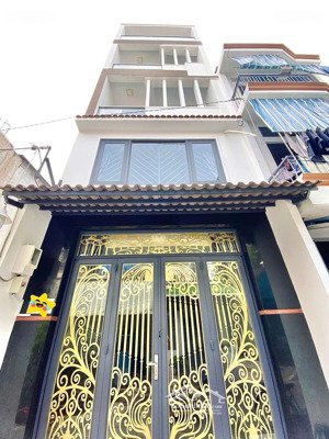 kẹt tiền bán gấp hxh nguyễn văn luông, 4 x 16, 5 tầng btct, 5 pn 4 wc, hẻm thông, gần bv quận 6