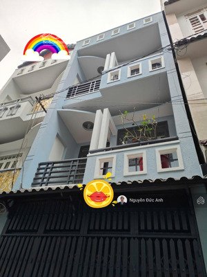 nhà hxh gò vấp xây kiên cố 4 tầng 4pn khu đồng bộ an ninh ở nguyễn văn khối phạm văn chiêu gò vấp