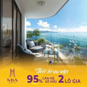 duy nhất 2 căn đẹp xuất sắc, mia center point, 2,5 tỷ, 64m2, 2pn, 2wc giá gốc chủ đầu tư + quà tặng