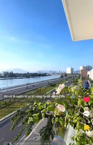 bán nhà 2 mặt tiền đường vành đai 2 view sông quán trường - 13tỷ