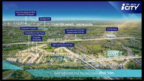 mở bán quỹ đất nền ngoại giao dự án yên thứ city, phổ yên, thái nguyên, giá hơn 2 tỷ. sẵn sổ đỏ.