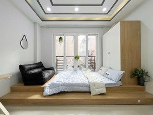 cho thuê căn hộ mini 30m2 full nội thất, ban công ở phú nhuận, vị trí trung tâm đường phan đăng lưu