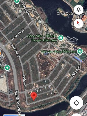 bán đất đầm sen nam hoà xuân gần công viên giá rẻ b2.114 lô 9x đông nam giá 4ty380.lh: 