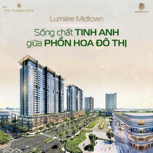 bán căn hộ 2 pn lumiere midtown mua trực tiếp cdt