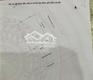 bán lô đất góc 2 mặt tiền khu saphia, minh mạng, sát biển