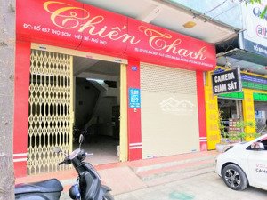 cho thuê nhà mặt phố tại số 857 đại lộ hùng vương, thọ sơn - vt - pt