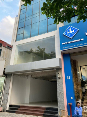 chính chủ cho thuê sàn tầng 1, 2 nhà mặt phố khúc thừa dụ, diện tích 90m2/ sàn thông tầng