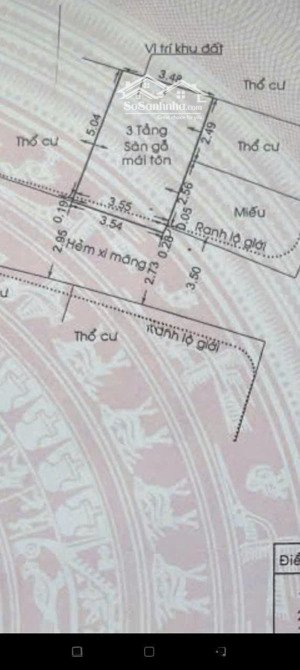 nhà hẻm 548 đường điện biên phủ, p.21, quận bình thạnh, 3 tầng, hẻm xe hơi, giá 3,35 tỷ tl.