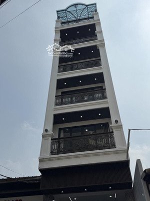 bán nhà trương định, mặt ngõ thông ô tô tránh, 7 tầng thang máy ô tô vào nhà, kinh doanh sầm uất