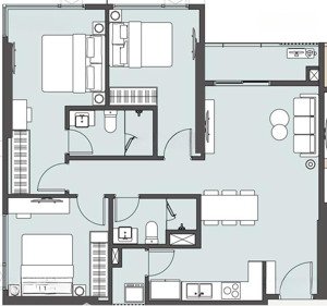 quỹ độc đáo - 3pn 2wc view hồ vĩnh viễn