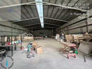 cho thuê nhà xưởng 500m2 khu vực đường thạnh xuân 25 sản xuất mọi nghành nghề