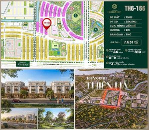 bán shophouse view tttm vinhomes golden city số siêu đẹp th6-166 giá tts chỉ 6,669 tỷ