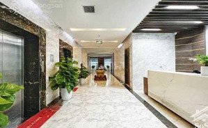 cho thuê siêu mặt bằng phố văn phòng hoàng ngân mt 15m đầy đủ pccc 250m² x 8 tầng + 1 hầm