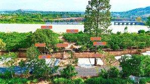 làng bình yên bên sông serepok, 1000m chỉ 459tr, tặng cơ sở hạ tầng và lều nghỉ dưỡng