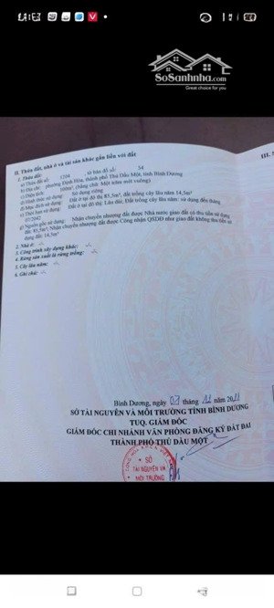 bán đất tại định hòa, giá thỏa thuận, 100m2, mặt tiền 7.2m đường bê tông 5m