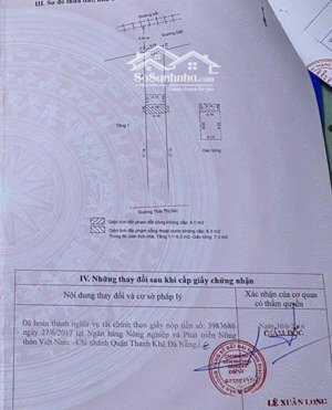 cc cần bán nhà đang ở và kd tốt mt thái thị bôi không ngập. 120m2 3pn 7,3t tl