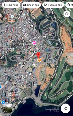 CHÍNH CHỦ CẦN BÁN GẤP LÔ ĐẤT ĐẸP TẠI TRUNG TÂM ĐÀ LẠT – KHU GOLF VALLEY, PHƯỜNG 2 Diện tích 363m2 hướng Đông Nam giá 43.5 tỷ