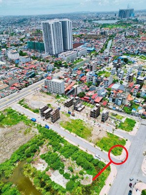 lô góc 2 mặt đường tdc 226 lê lai - ngang 6m - trục chính 25m
