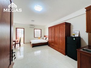 cho thuê 1 phòng ngủ đầy đủ nội thất, cửa sổ thoáng ngay cầu giấy, quan hoa, công viên cầu giấy.