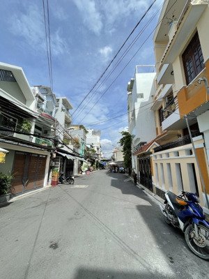 hẻm xe hơi 8m quận 7, mặt bằng kinh doanh, 4x17m, 4pn, lê văn lương