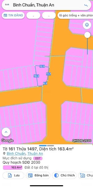 siêu phẩm 2mt góc ngã tư trục chính pht8 dt: 163m2 full thổ cư - kdc đồng bộ