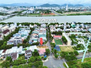 bán lô góc: diện tích 430m. đường mỹ an 17. sát tổ hợp pháo hoa chương dương. gần sông. giá 160tr/m