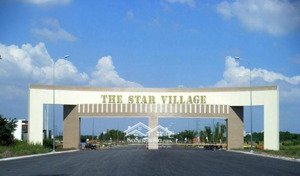 bán nền đất mặt tiền đường 40m tại dự án the star village - nhà bè