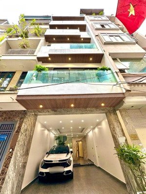 phân lô hoàng mai - 55m2 x 6 tầng thang máy - kinh doanh - 2 thoáng - nội thất tiền tỷ