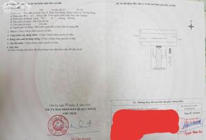 Bán lô đất đường BÙI VỊNH (đường 7m5) sát Lê Đại Hành ,DT 99,7m2 giá 4ty750 có bớt