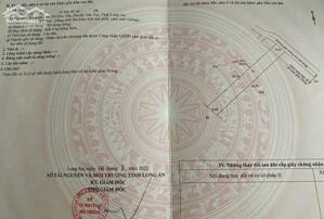 Bán nền thổ 6x50 MT bê tông 3m cách thị trấn Tân Trụ 2km Tại Xã Vàm Cỏ Tỉnh Tây Ninh