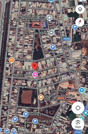 đất đường 36 phú chánh b gần trường nguyễn khuyến