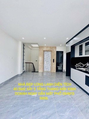 bán nhà phố trần khát chân diện tích 40.5m2 xây 5 tầng thang máy đẹp mê ly. nhà mới king koong