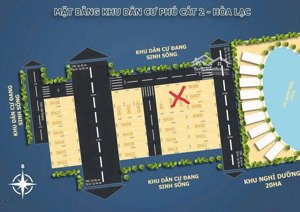 cắt lỗ duy nhất 1 lô 100m2 full đất ở view hồ đường hai xe tránh thôn 7 phú cát quốc oai hà nội