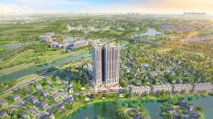 Duy nhất 1 căn 3PN 96m2 tầng trung đẹp, view thoáng trong Ecopark giá tốt.