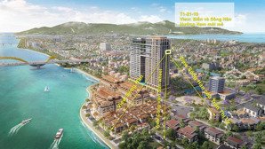 căn dual key 92m2 sun ponte tầm view sông - biển - pháo hoa trong tầm mắt giá chỉ 6.5 tỷ