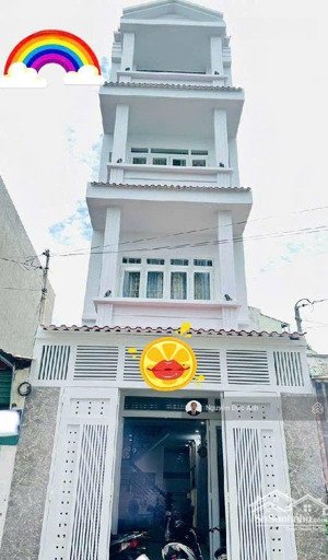hxh 1/ nhà mới tân phú 4tầng 4pn 5wc hẻm ôtô tránh xe hơi ngủ nhà khu trường chinh - tây thạnh