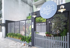cho thuê biệt thự sân vườn mặt phố bùi thị xuân 120m²x5t, mt 8m, sân vườn 80m, giá 6000$