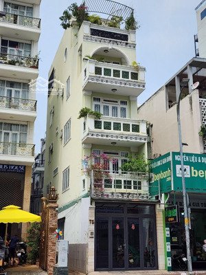 cho thuê nhà mặt tiền đường nguyễn văn trỗi, 7 tầng thang máy giá 75tr/th
