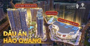 glory heights kề vincom giá 2pn 67m 3,1 tỷ, 1pn+ 46m 2,2 tỷ, 3pn 81m 4.3tỷ, studio view hồ bơi 1950