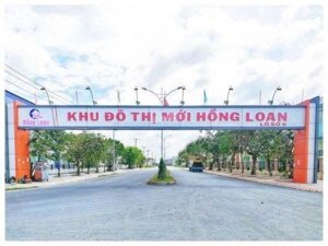 Bán nền D1 trục chính lộ 30m KDC Hồng Loan . Nền đẹp , không vướng cống trụ . Hướng TN . Sổ hồng