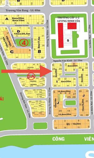 BDS HVL BÁN I27 MTKD TẠ HIỂN Q2 8x20m GIÁ OK