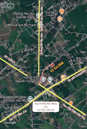 Bán nền thổ 5x25 đến 5x35 MT kênh thoáng mát Ngay trung tâm Ngã 4 Lạc Tấn Thuộc X.Nhựt Tảo T.Tây Ninh