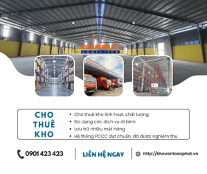  Kho Mới Toàn Phát – Vị Trí Đắc Địa Ngay KCN Sóng Thần 1