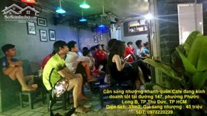 ⭐Cần sang nhượng nhanh quán Cafe đang kinh doanh tốt tại Phước Long B, TPHCM, chỉ 45tr; 0973220239