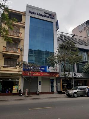Nhà 10 tầng thông sàn mặt phố Nguyên Chí Thanh Ba Đình Hà Nội 100 tỷ. Mới hoàn thiên mặt tiền rông