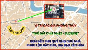 Nhà mặt tiền (Quận 1), phường Tân Định TPHCM, khu kinh doanh, giá tốt
